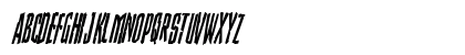 Stranger Danger Condensed Italic Condensed Italic Lowercase Preview