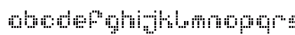 fiftyfox Regular Lowercase Preview