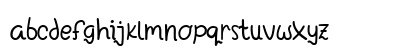 Honey Bunny Regular Lowercase Preview