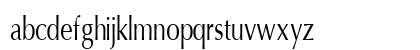 Oregon LDO Condensed Regular Lowercase Preview