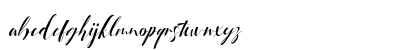 Qubely Regular Lowercase Preview