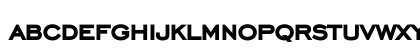 EngraversGothicBT Heavy Lowercase Preview