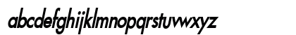 FusiCondensed BoldItalic Lowercase Preview