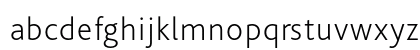 BlissPro Regular Lowercase Preview