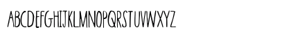 Gaunt Skinny Lowercase Preview