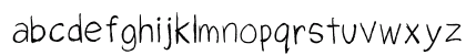 Paf Standard Regular Lowercase Preview