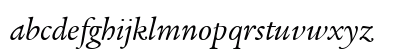 Legacy Serif ITC Regular Lowercase Preview