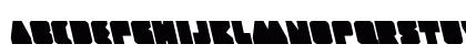 Contour of Duty Leftalic Italic Preview
