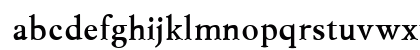 MyslCTT Bold Lowercase Preview