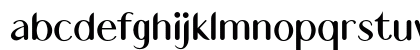 Rollback Regular Lowercase Preview