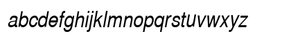 Pali Helvetica Cond Regular Lowercase Preview