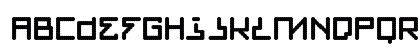 Walkthru Regular Lowercase Preview