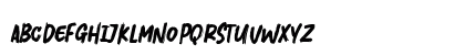 Crushky Brush Regular Lowercase Preview
