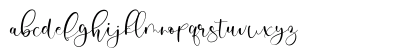 Milane Regular Lowercase Preview