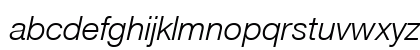 HelveticaNeue LightItalic Preview