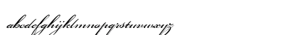 Bickham Script Std Regular Regular Lowercase Preview
