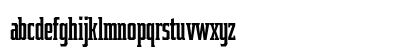 Samton Extra Condensed Bold Lowercase Preview