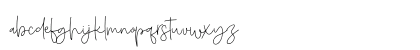 Amichan Regular Lowercase Preview