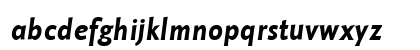 Octone ITC Bold Italic Lowercase Preview