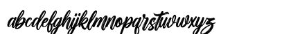 Milestone Brush Regular Lowercase Preview
