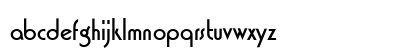 Washington D Regular Lowercase Preview