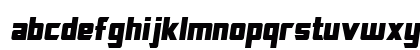 SF TransRobotics Condensed Oblique Lowercase Preview