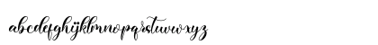Motherlove Regular Lowercase Preview