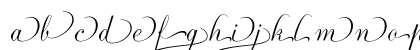 Ambassador Script Ends I Regular Lowercase Preview