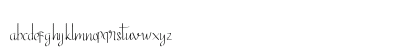 Ginger Spicedemo Regular Lowercase Preview