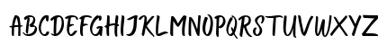 Bright Sunshine Cap Demo Regular Lowercase Preview