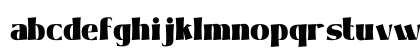Siera Leone Regular Lowercase Preview