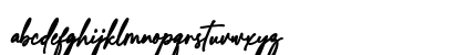 Australian Signature Lowercase Preview