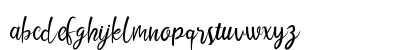 LIONELLOSCRIPT DEMO Regular Lowercase Preview