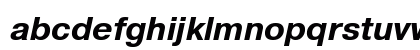 PragmaticaBTT BoldItalic Lowercase Preview