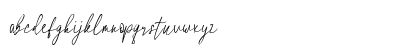 Hotel Script Regular Lowercase Preview