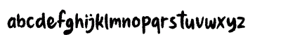 Fronzy Free Trial Regular Lowercase Preview