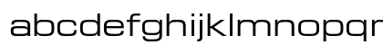 Eurostile Extended 2 Lowercase Preview
