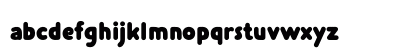 Plopin Regular Lowercase Preview