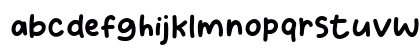 Bang Tamvan Regular Lowercase Preview
