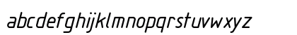 Isonorm Italic Lowercase Preview