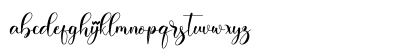 Ainsley Regular Lowercase Preview