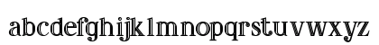 Amadeust inline Regular Lowercase Preview