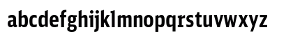 DB Sans Comp Bold Lowercase Preview