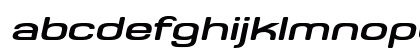 Valonik Light Slant Regular Lowercase Preview