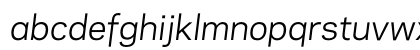 Galaxie Polaris Book Italic Preview