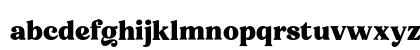 Free - Notulen Serif Display XBd Regular Lowercase Preview