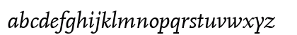 Cscala Italic Preview