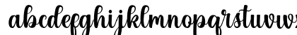 bluesfather Regular Lowercase Preview