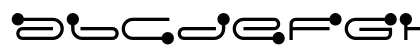 Droids Regular Lowercase Preview