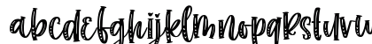 Choco Matcha Regular Lowercase Preview